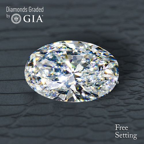 3.03 ct, D/VS2, Oval cut GIA Graded Diamond. Appraised Value: $184,000 