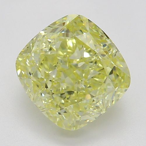 1.21 ct, Natural Fancy Yellow Even Color, VS1, Cushion cut Diamond (GIA Graded), Appraised Value: $16,800 