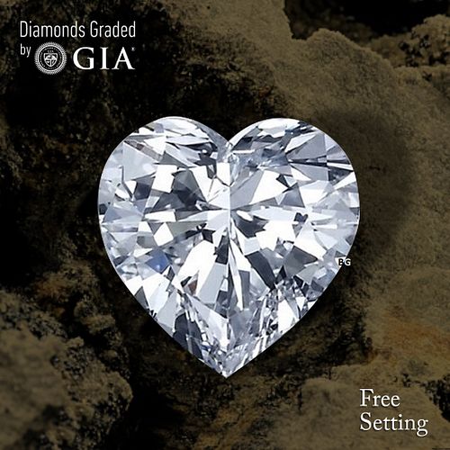 5.01 ct, F/VS1, Heart cut GIA Graded Diamond. Appraised Value: $645,000 
