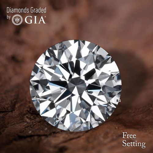 NO-RESERVE LOT: 1.50 ct, E/VS2, Round cut GIA Graded Diamond. Appraised Value: $48,000 