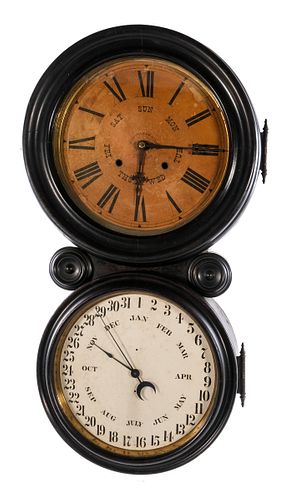 E. Ingraham & Co. Calendar Clock