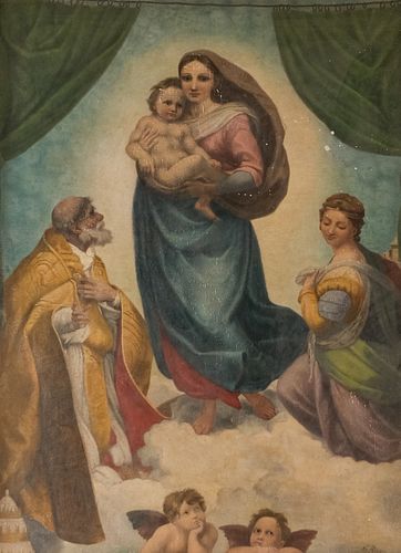 After Raphael, “Sistine Madonna” (1896)