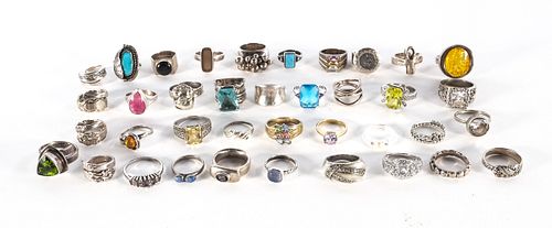 Sterling Silver Rings, Earrings and Charms