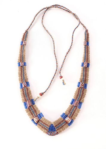 Tribal Bead and Hemp Trade Necklace