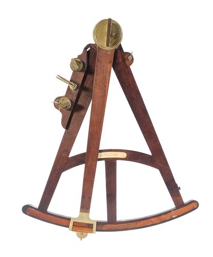 Antique Brass Hadley's Quadrant: Alexander Martin
