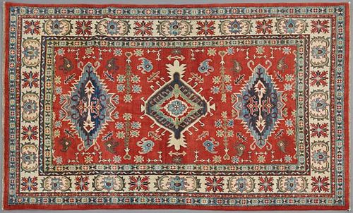 Uzbek Kazak Carpet, 5' 9 x 8' 7