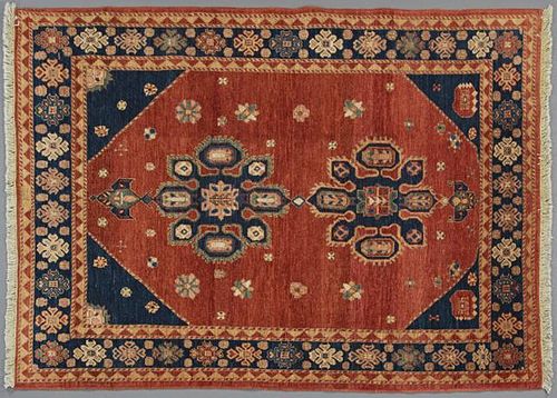 Peshawar Bijar Carpet, 5' x 6' 7