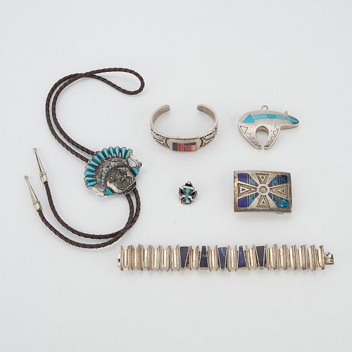 6 Southwest Jewelry - Sterling & Turquoise