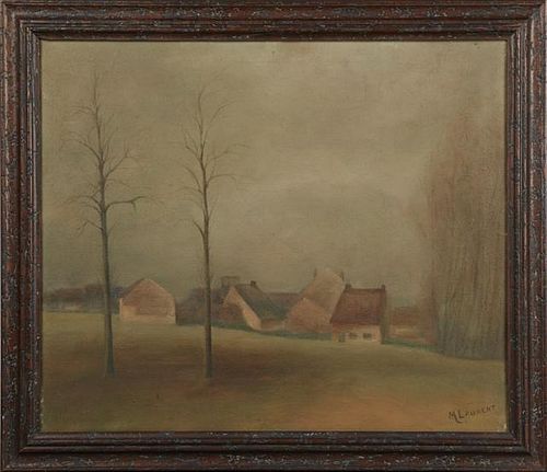 M. Laurent (French), "The Chill of Winter," 20th c