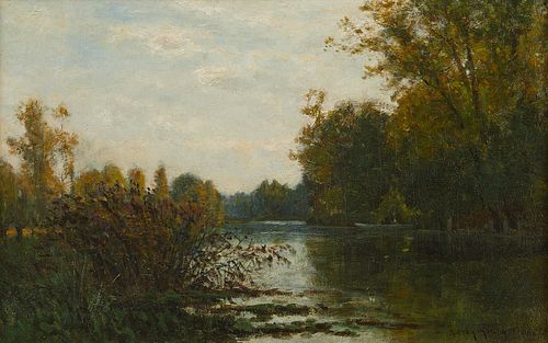 Harvey Young British Landscape Painting 1879