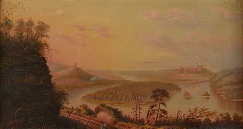 After Alfred Sederberg Fort Snelling Painting 1871