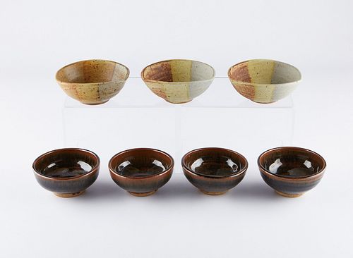 7 Studio Ceramic Bowls MacKenzie, Branum, Cuellar