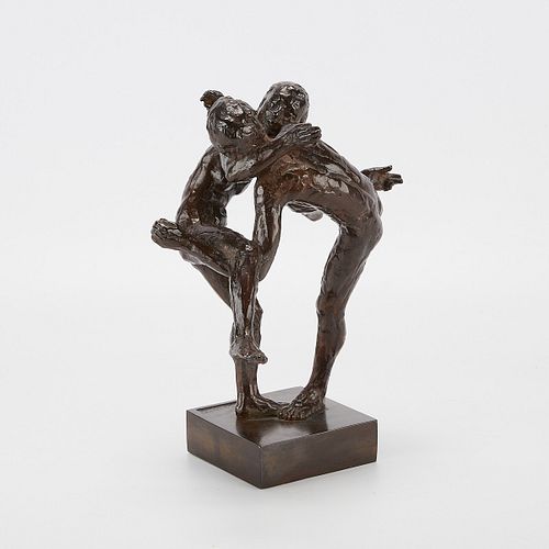 Paul Granlund "Toe to Toe" Sculpture 1988