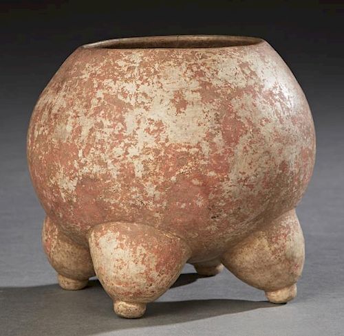 Pre-Columbian Pottery Three Footed Olla, probably