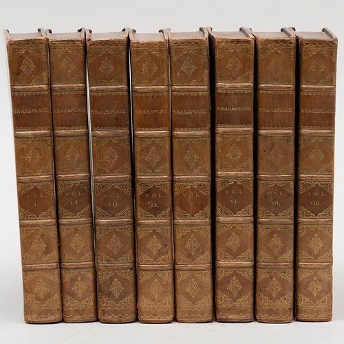 The Plays of William Shakespeare, Eight Volumes, 1805