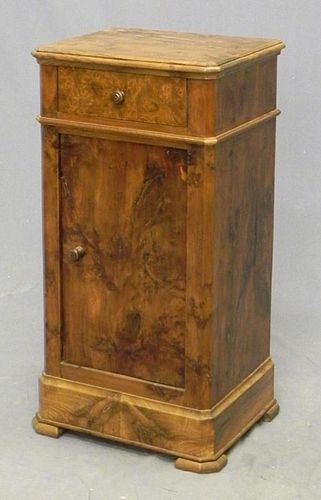 Louis Philippe Carved Cherry Night Stand, c. 1850,