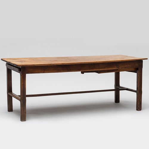 George III Yew and Elm Provincial Table