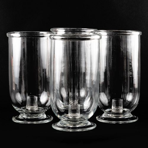 Group of Four Glass Photophores