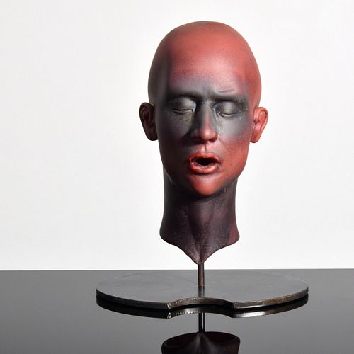 Ross Richmond Glass PORTRAIT Bust / Sculpture