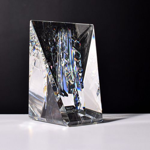 Jon Kuhn Glass Paperweight / Sculpture