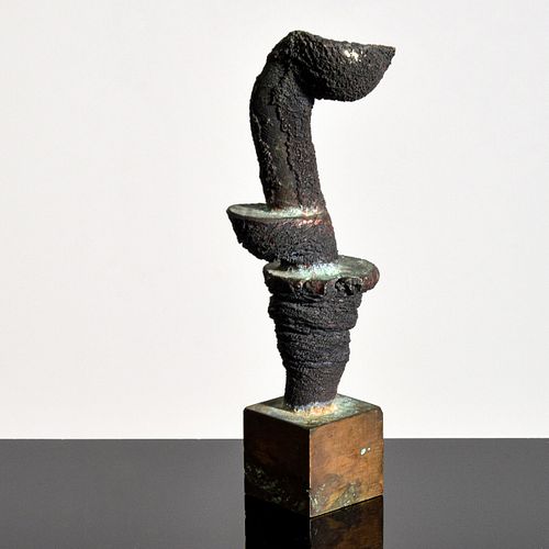 Harry Bertoia Bronze Sculpture