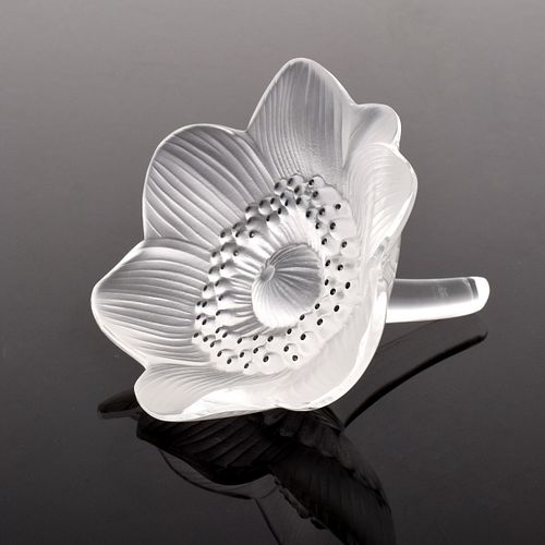 Lalique ANEMONE Paperweight