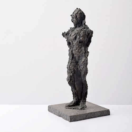 Brutalist Figural Sculpture, 26"H