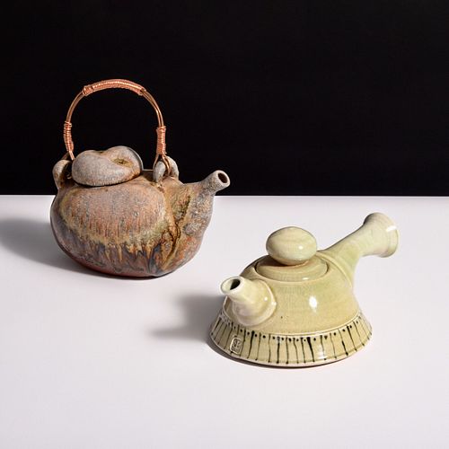 Terry Inokuma Teapot & Sally Siegel Teapot