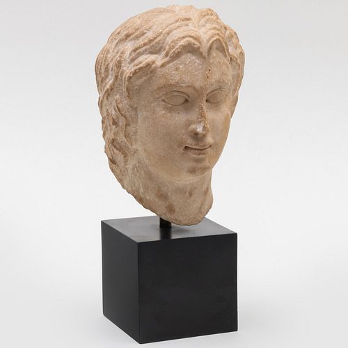Marble Bust of a Heroic Youth, Possibly a Youthful Alexander the Great