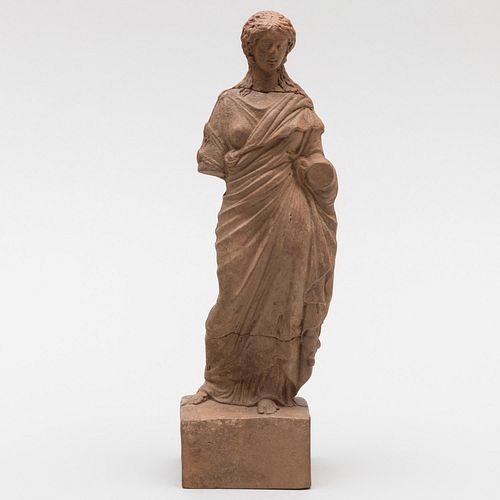 Attic Terracotta Figure of a Woman 