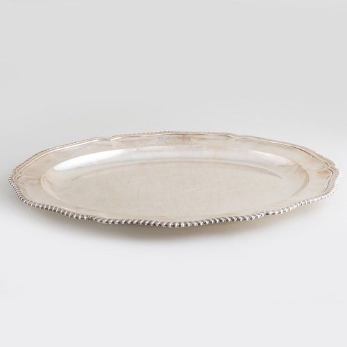 Victorian Silver Meat Dish