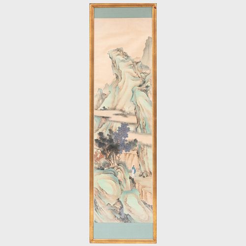 Set of Four Framed Chinese Panels