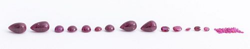 68.9 Cttw. Collection Of Loose Ruby Lot