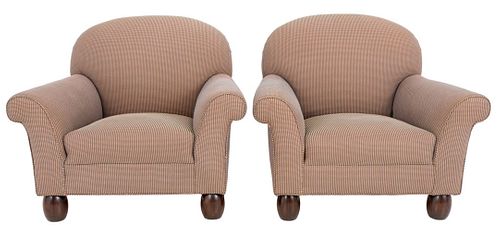 Angelo Donghia Style Club Chairs, 2