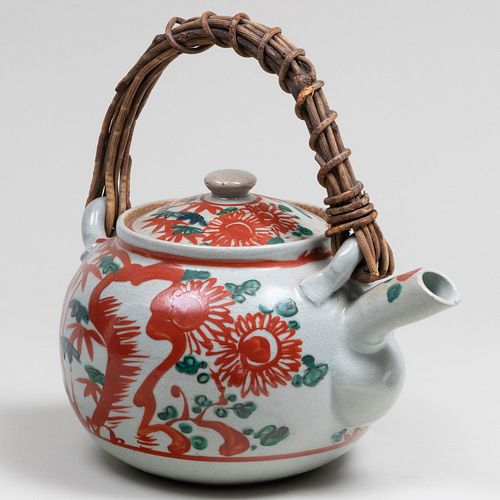 Japanese Imari Porcelain Teapot