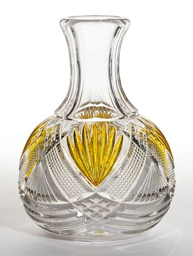 TEEPEE - AMBER-STAINED WATER CARAFE / BOTTLE