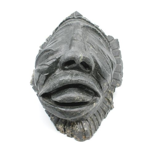 Andrew Palongyak's "Face" Original Inuit Carving