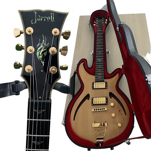 Jarrell "Spruce and Bubinga" JZH-1x Electric Guitar