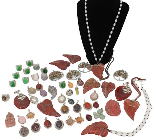 (53) Assorted Stone Jewelry
