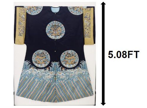 Exquisite Qing Dynasty Mandarin Court Robe