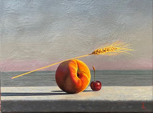 DAVID LIGARE, Three Offerings: Peach, Cherry, Wheat