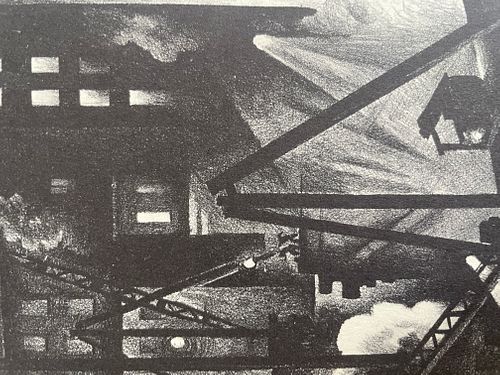 Thomas Hart Benton "Construction, 1929" Print