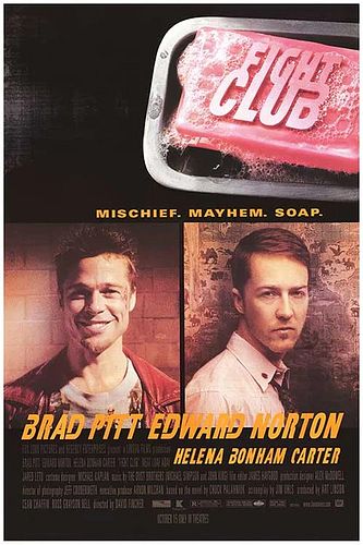 "Fight Club, 1999" Movie Poster