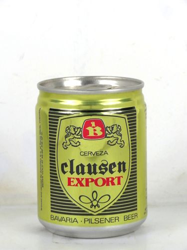 1989 Clausen Export 8oz Beer Can Columbia