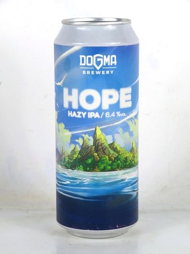 2021 Croatia Dogma Hope Hazy IPA 500ml Beer Can Radnicka