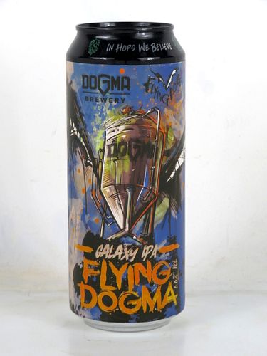 2021 Croatia Flying Dogma Galaxy IPA 500ml Beer Can Radnicka