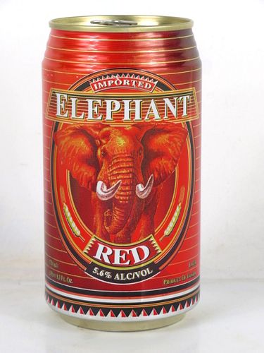 1989 Elephant Red 750ml Beer Can Labatt Canada