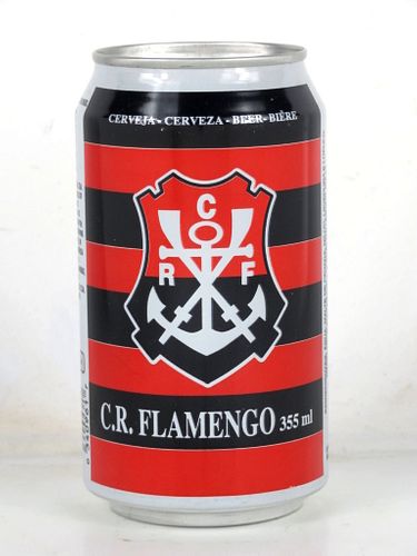 1993 Golden Lion Beer C R Flamengo Soccer 355ml Can Brazil