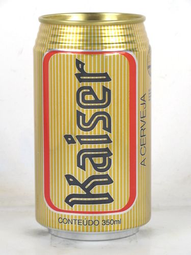 1989 Kaiser (no UPC) 350ml Beer Can Brazil