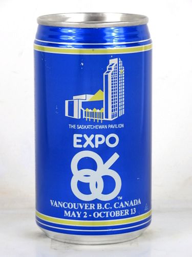 1986 Labatt's Expo 86 Saskatchewan 355ml Beer Can Canada